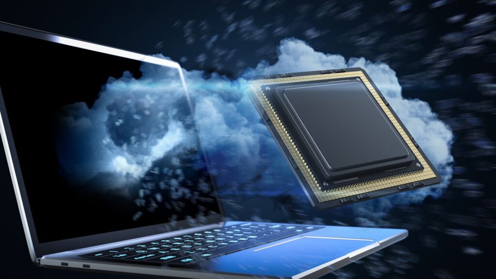 quantum computer technology concept with cpu chip 493806 155